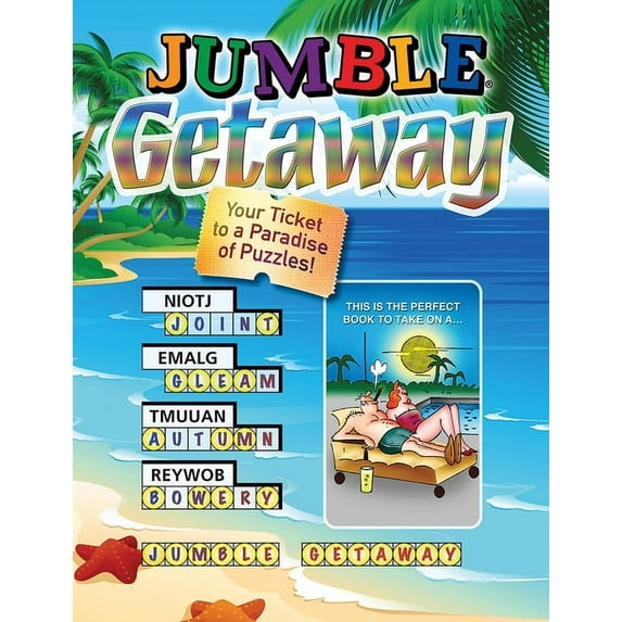 Jumbles(r) Jumble(r) Getaway: Your Ticket to a Paradise of Puzzles!, (Paperback)