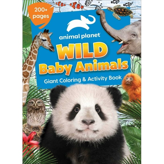 Animal Planet: Wild Baby Animals Coloring Book (Paperback)