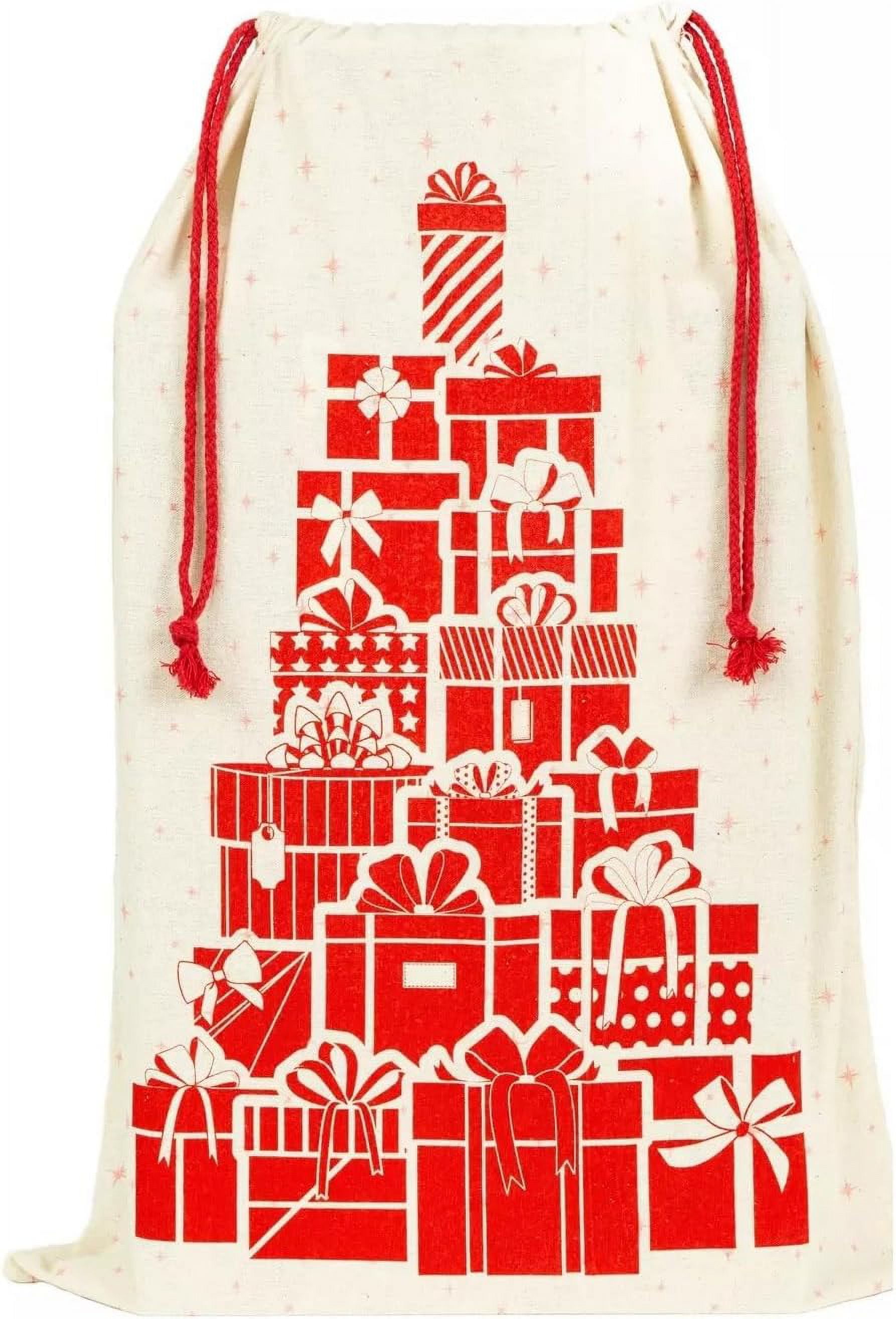 Tiamon 24 Pcs Large Winter Gift Bags With Handles Bulk Snowflake Tote - View #6