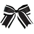 thumbnail image 1 of Jumbo 3 Color Hair Bow Black, 1 of 2