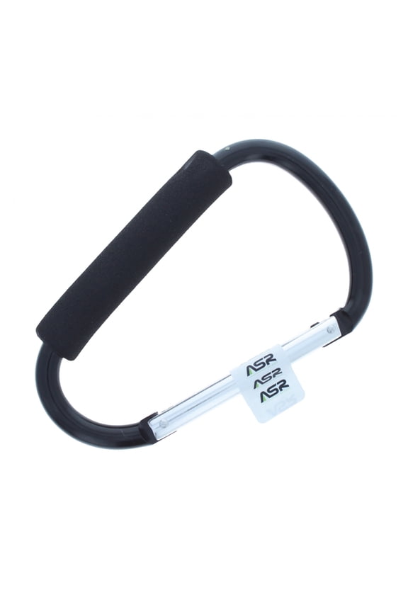 Jumbo 6.5 Inch XL Carabiner Key Chain - Black