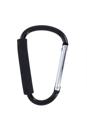 Jumbo 6.5" XL Carabiner Key Chain - Black