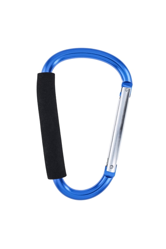 Jumbo 6.5" XL Carabiner Key Chain - Blue
