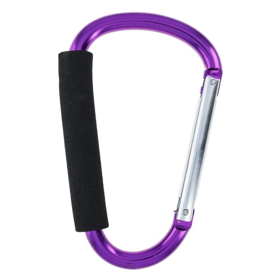 Jumbo 6.5" XL Carabiner Key Chain - Purple