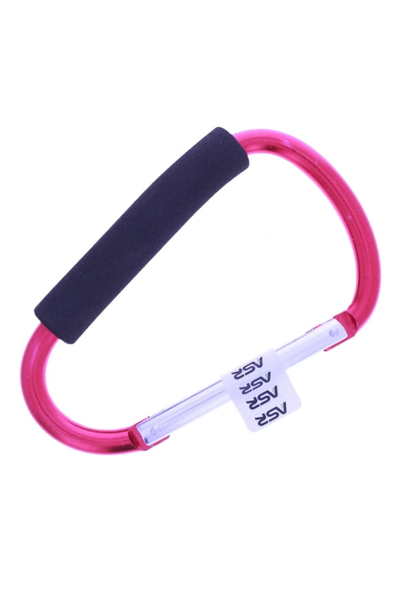 Jumbo 6.5 inch XL Carabiner Key Chain  Outdoor Rec - Red