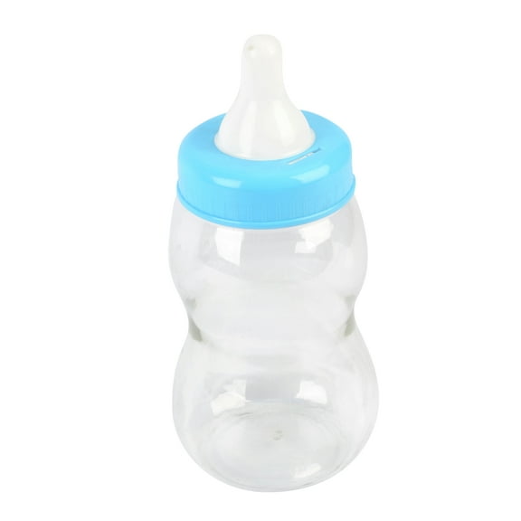 Jumbo Baby Shower Milk Bottle For Party Décor and Filled with Party Favor.