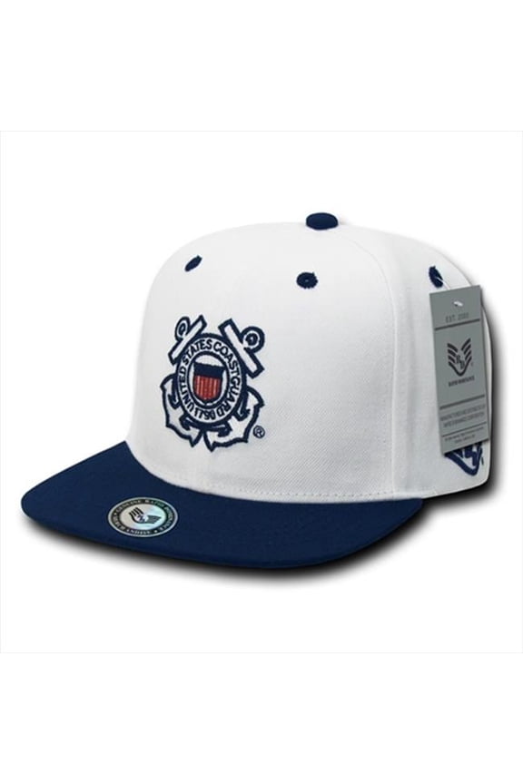 Jumbo Back Military Caps, Coast Guard
