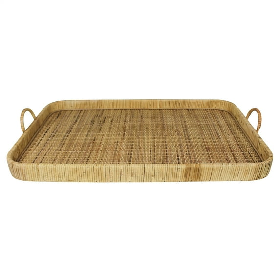 Jumbo Bamboo Rectangular Tray
