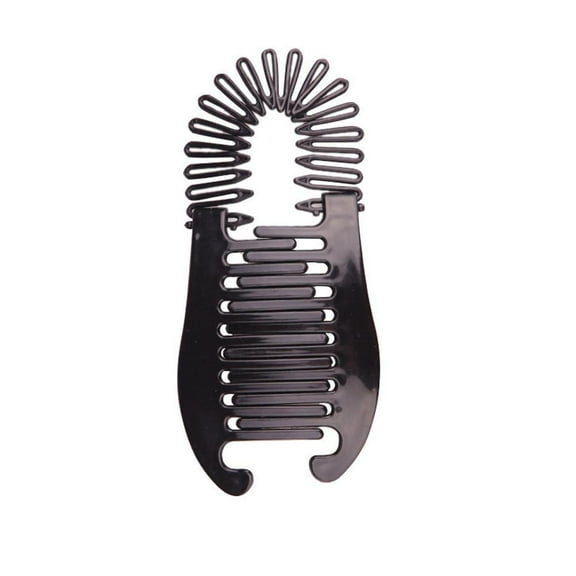 Jumbo Banana Comb Clip Elastics Thick Hair Riser Braider Claw Interlocki Y5U9