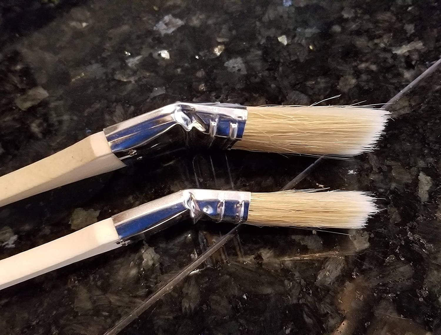 Jumbo Barbecue BBQ Angled Basting Brushes With ExtraLong Handles 1