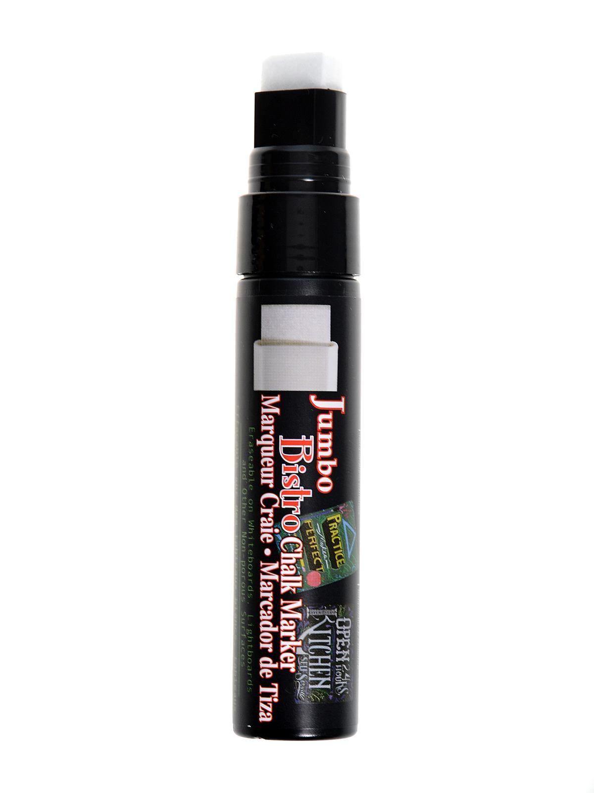 Jumbo Bistro Chalk Markers 16 mm, black (pack of 6)