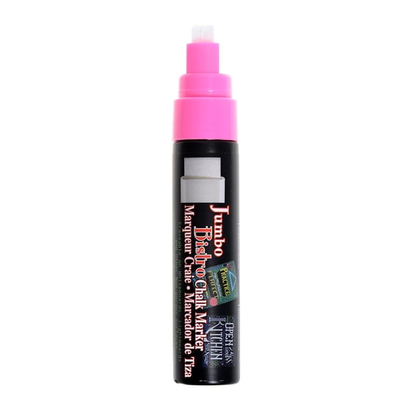 Jumbo Bistro Chalk Markers 16 mm, fluorescent pink (pack of 6)