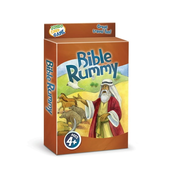Jumbo Card Games: Bible Rummy (Cards)