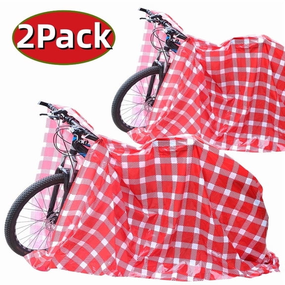Jumbo Christmas Gift Bags 60''x80'' Plastic Extra Large Present Bags for Bicycle Giant Gifts Wrapping Christmas Tree  Protective Bag2pcs