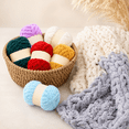 thumbnail image 1 of Jumbo Chunky Blanket Yarn #10, Thick Bulky Chenille Yarn for Hand Knitting and Crocheting, Super Chunky Knit Yarn for Blankets, Baskets and DIY Home Decor, 1 of 7