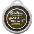 thumbnail image 1 of Jumbo Circular Washable Pads, Brown - 6 Each, 1 of 1