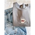 thumbnail image 1 of Jumbo Coffee Morning Embroidered Crewneck, 1 of 1