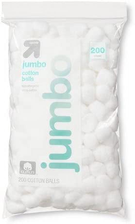 Jumbo Cotton Balls 200ct - up \u0026 up