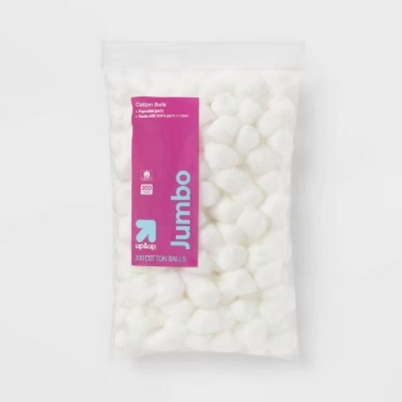 Jumbo Cotton Balls - 200ct