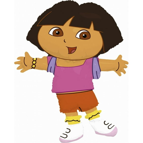 Jumbo Dora the Explorer Character Foil / Mylar Balloon 32"