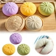 thumbnail image 1 of Jumbo Dumpling Squishyy Squeeze Toys, Super Mega Rainbow Mystery Dumpling Squishyy, Emotional Support Dumplings Squishyy Large, Soft Squeeze Decompression Dough (PP+WH), 1 of 8
