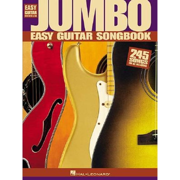 Pre-Owned Jumbo Easy Guitar Songbook (Paperback) 9780634025679