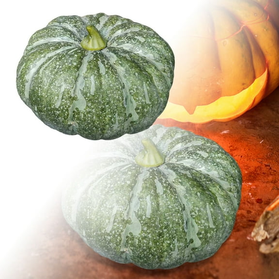 Jumbo Foam Pumpkin 13.7 Inch - Artificial Paintable Pumpkin for Fall Decorations, Realistic Thanksgiving and Halloween Decor for Indoor Outdoor Home, Table, and Kitchen Display