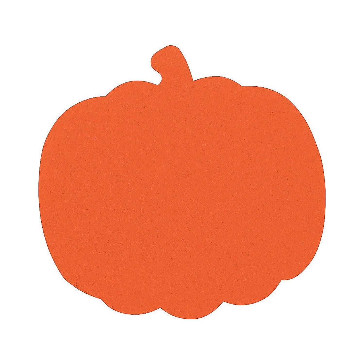 Jumbo Foam Pumpkins, Craft Supplies, Jumbo, Foam Shapes, 24 Pieces