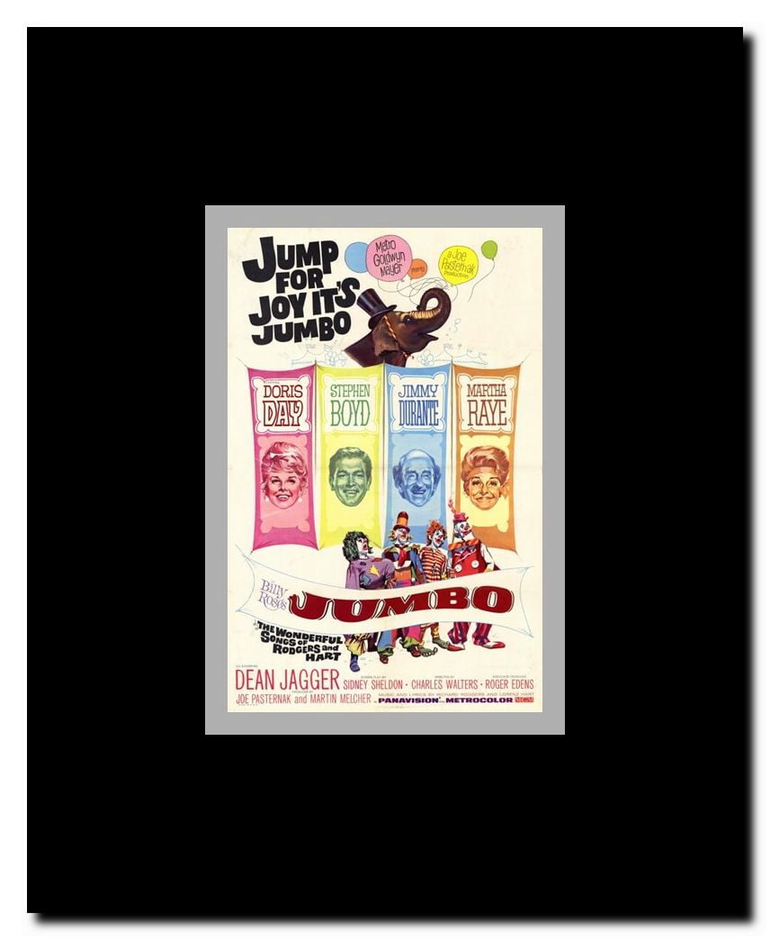 Jumbo Framed Movie Poster