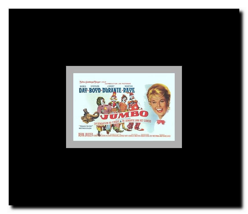 Jumbo Framed Movie Poster