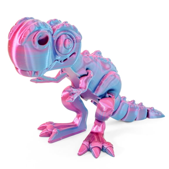 Clever Contraption Jumbo T-Rex Fidget | Flexible Articulating Dinosaur for Ages 8+ | Novelty & Gag