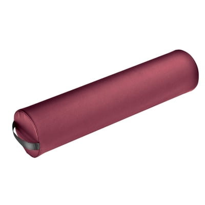 Jumbo Full-Round Bolster, 8.7" L x 25.6" Dia, burgundy