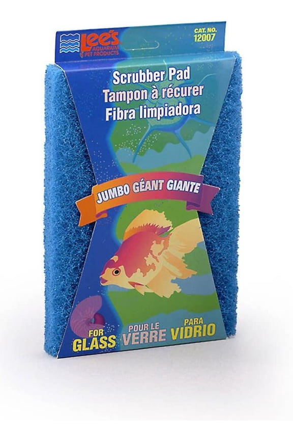 Aquarium Scrubber Pad for Glass Aquariums Size: Jumbo