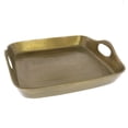 thumbnail image 1 of Jumbo Gold Cast Iron Serving Tray, 1 of 4