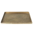 thumbnail image 1 of Jumbo Gold Metal Rectangular Tray, 1 of 4