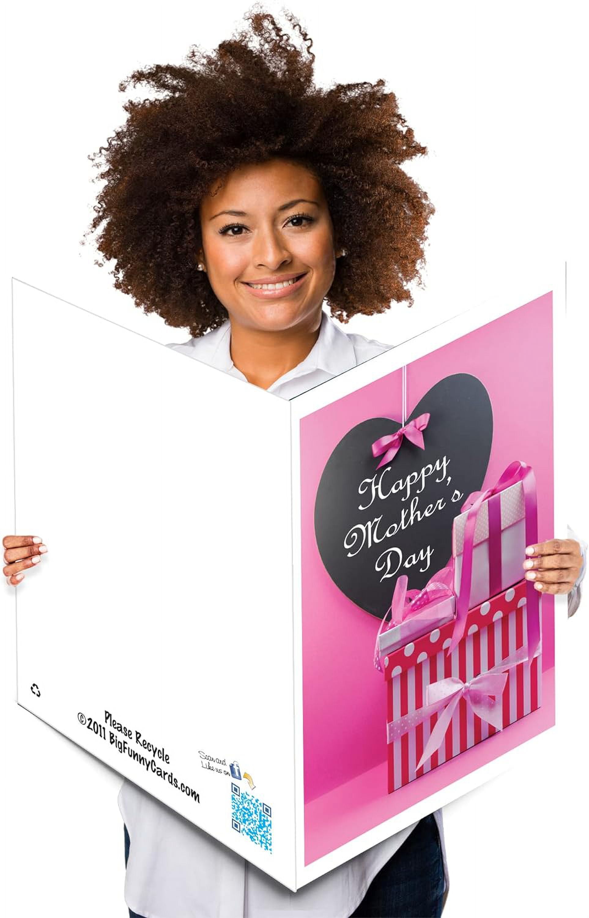 Jumbo Greeting Cards Giant Mother’S Day Card ( Presents Design) 2 Feet X 3 Feet Card With