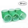 thumbnail image 1 of Jumbo Hair Curlers Rollers, Velcro Rollers, Large Self Grip Hair Curlers for Long Hair, Big Hair Rollers for Long Hair. No heat Curlers Hair Rollers 2.5 inch 6 Pack, Random Color, 1 of 8