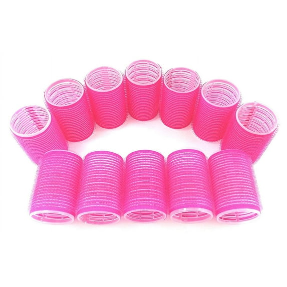 Jumbo Hair Rollers Curlers Self Grip Holding Rollers Hairdressing Curlers Hair Design Sticky Cling Style For DIY Or Hair Salon By Eastjing (Gripping Sticky Rollers 40mm 1-1/2" Large Size 12PCS)