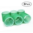 thumbnail image 1 of Codream Hair Rollers Curlers Self Grip Holding Rollers Hairdressing Curlers Hair Design Sticky Cling Style For DIY Or Hair Salon (Gripping Sticky Rollers 60mm 2.4“ Large Size Random Color 6PCS), 1 of 6