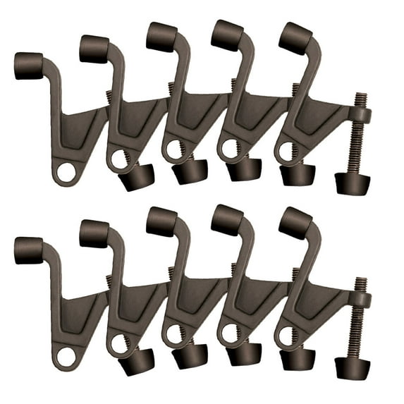 Design House 10-Pack Jumbo Hinge Pin Door Stops, Oil Rubbed Bronze