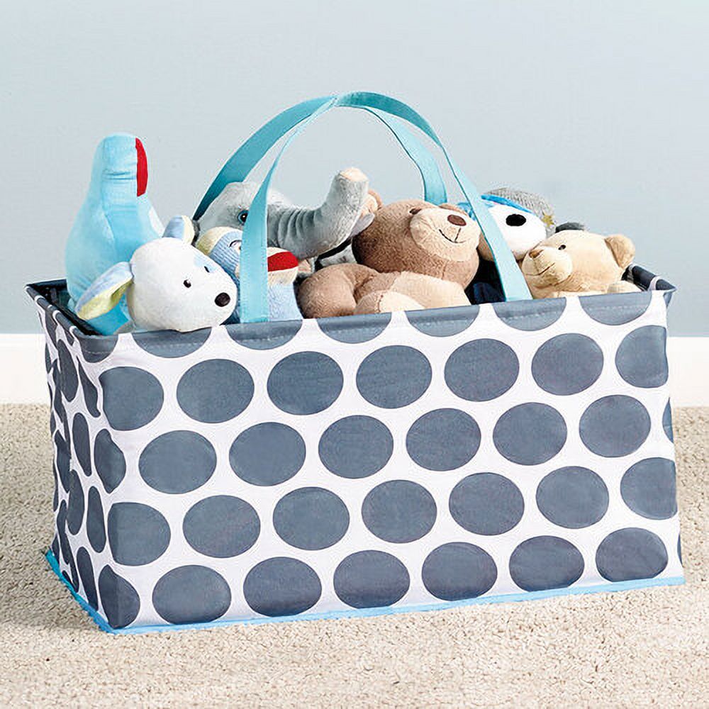 Jumbo Household Storage Bins Polka Dots