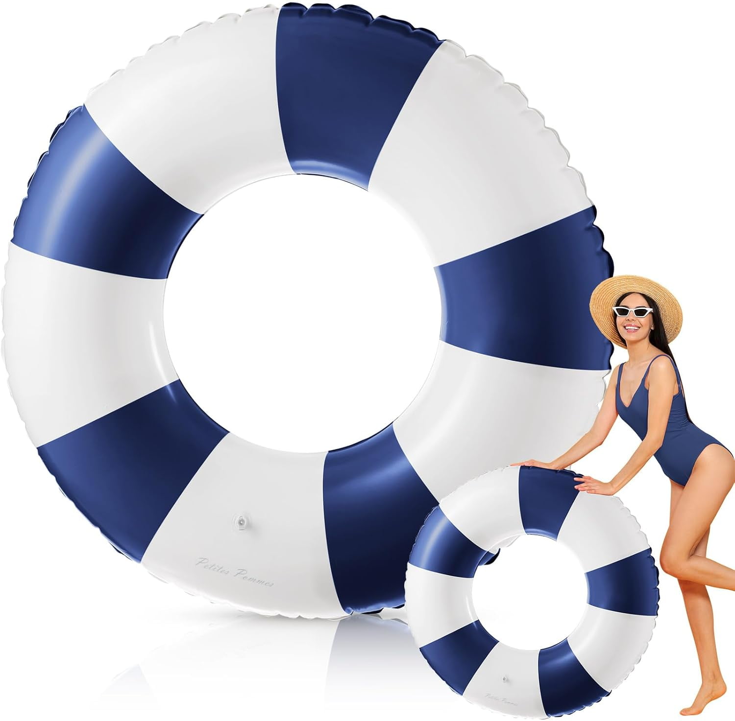 Jumbo Inflatable Pool Float 47.24 Inch Floaties Pool Tubes Classic ...