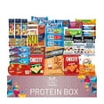 thumbnail image 1 of Jumbo Jumble Snack Box (40 Count) Gift Care Package Protein Snacks Variety Pack for Adults Teens Kids Men Women College Office Birthday (Protein Set), 1 of 10