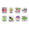 thumbnail image 1 of Jumbo Kindness Pun Stickers - 24 pieces, 1 of 1