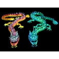 thumbnail image 1 of Jumbo Large Fidget Articulating Dragon, 1 of 7