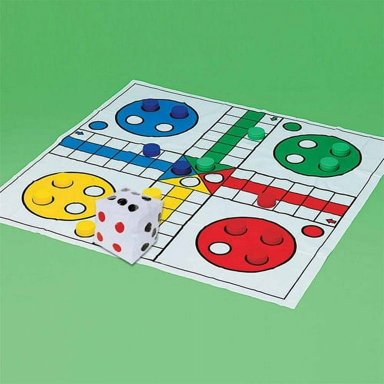 Jumbo Ludo Board Game by S&S Worldwide