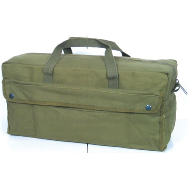 Jumbo Mechanic's Tool Bag With Brass Zipper