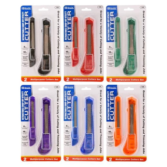 Jumbo & Mini Multipurpose Cutter - 2 per Pack