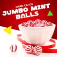 thumbnail image 1 of Valentine's Day Jumbo Mint Balls Hard Candy, Individually Wrapped (2 Pound Bag - Approx. 70 Count), 1 of 5