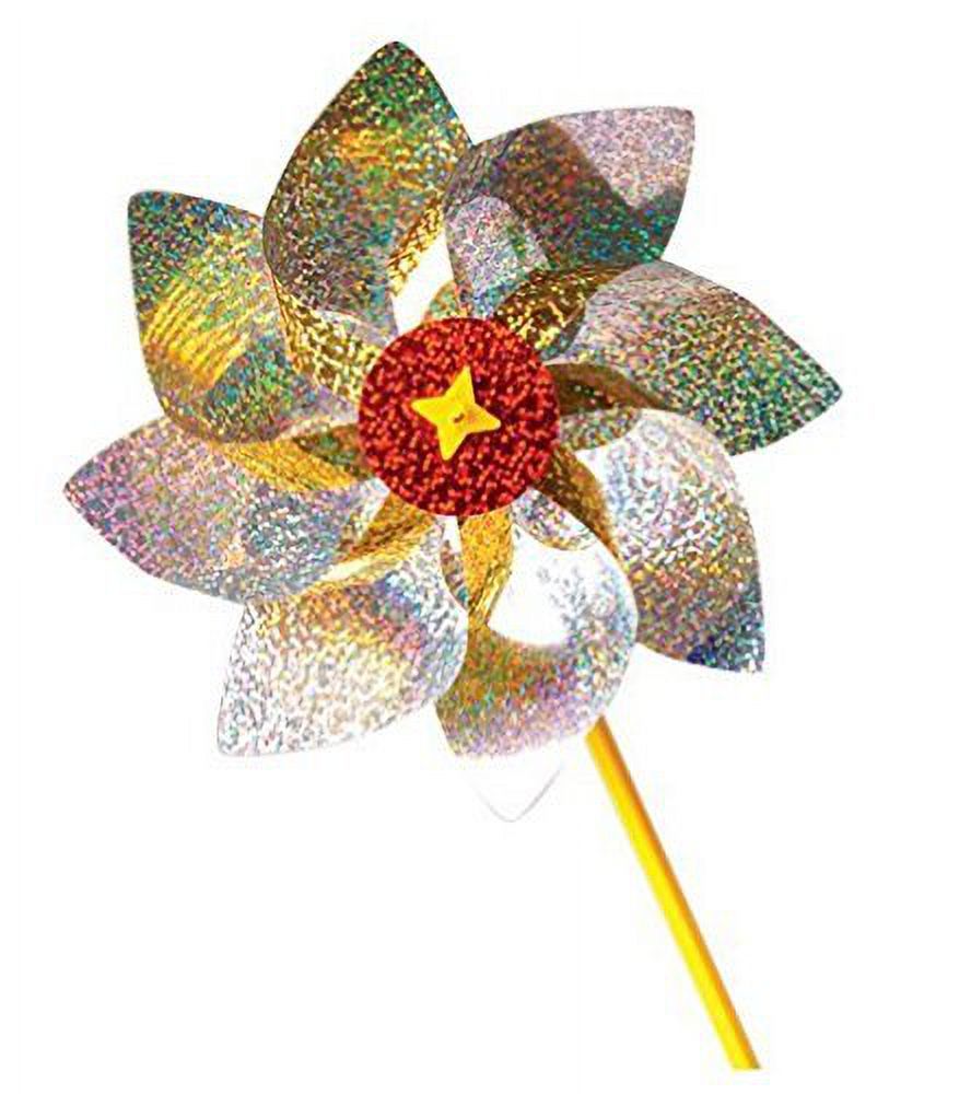 Jumbo Mylar Pinwheels (1 Dozen) Bulk